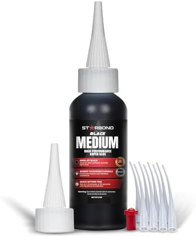 Starbond Black Medium CA Glue