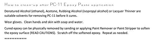 PC-11 Marine Epoxy Paste