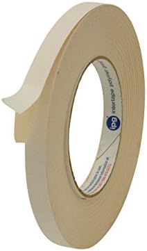 Intertape 591 Flatback Tape 12 x 36 yd Durable Adhesive for Duct