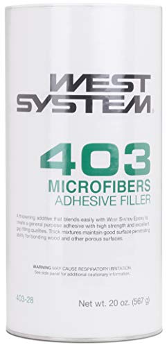 WEST SYSTEM 403-28 Microfibers 20 oz for Wood Bonding