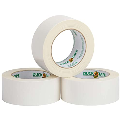 Durable White Duct Tape 3-Pack