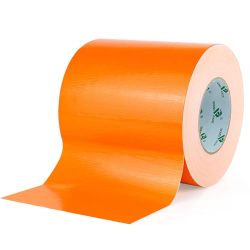 BOMEI PACK 6inch Wide Orange Duct Tape