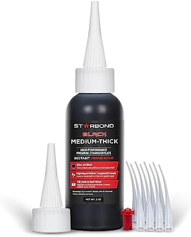 Starbond Black Medium-Thick CA Glue