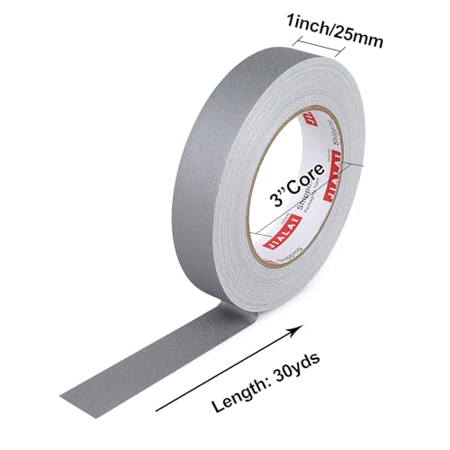 JIALAI HOME 1-Inch Gaffer Tape 30 Yards Non-Reflective Heavy-Duty