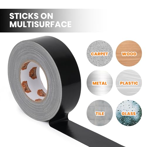 TAPEBEAR Duct Tape Heavy-Duty 165mil UV-Resistant and Waterproof Easy to Use