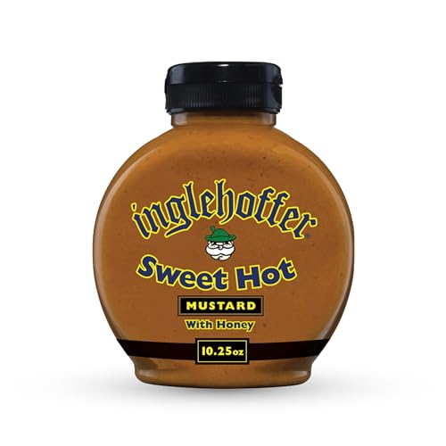 Sweet Spicy Hot Honey Mustard on Hand