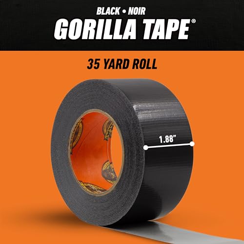 Gorilla Black Duct Tape 188 x 35 yd