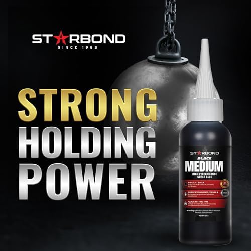 Starbond Black Medium CA Glue