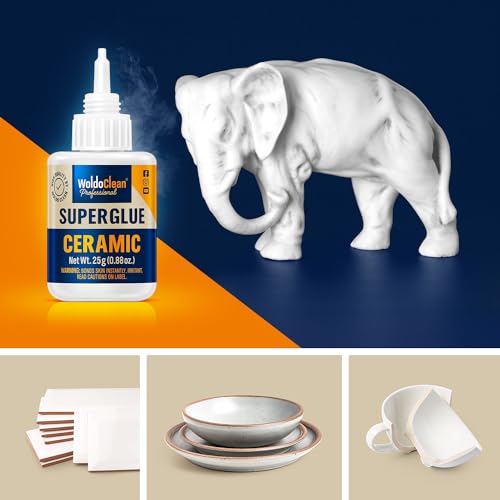 Instant Waterproof Super Glue for Ceramics and Porcelain