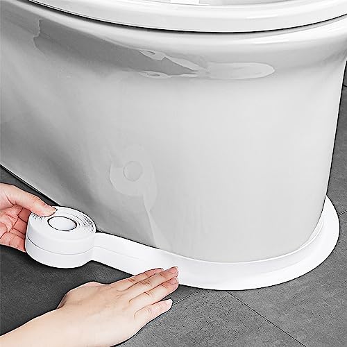 TOUSA White Caulk Tape Waterproof Self-Adhesive