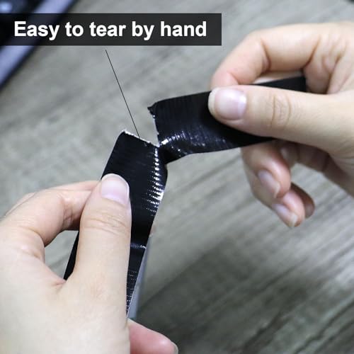 Black Duct Tape 1-Inch x 60-Yard Heavy-Duty