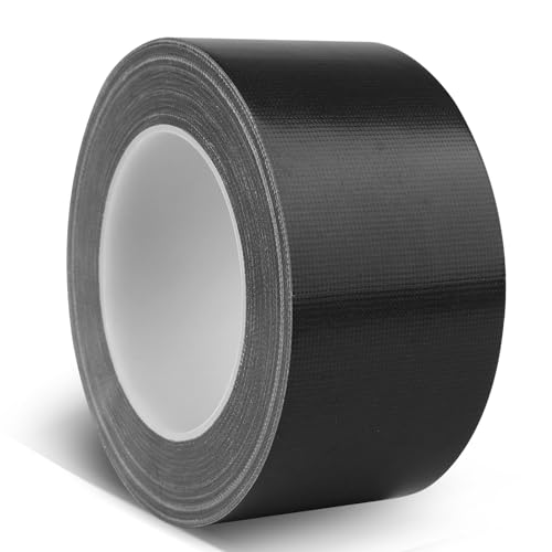 Harciety Black Duct Tape Heavy Duty