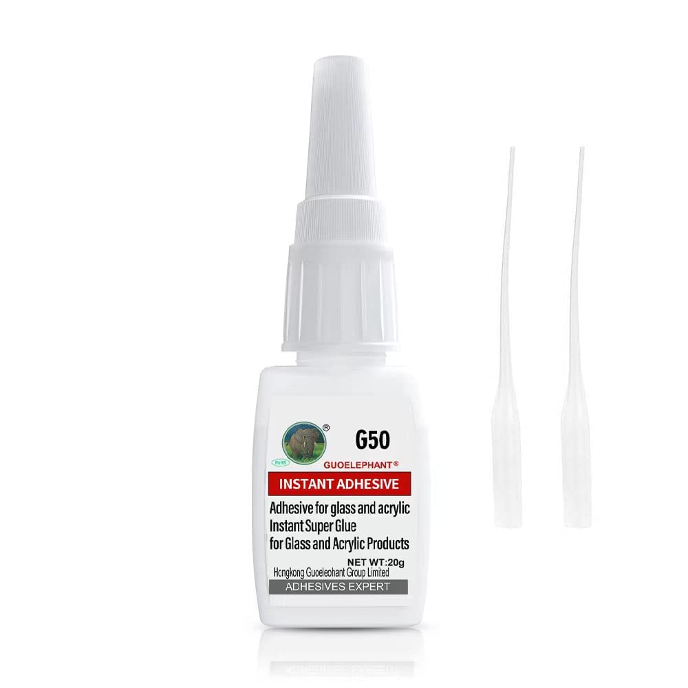 Quick Strong Glass Acrylic Adhesive