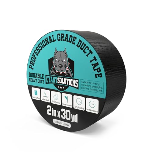 Black Duct Tape for Heavy-Duty Use