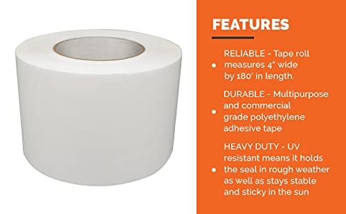 CrawlSpace-DIY Vapor Barrier Tape 4 x 180 PE 12mm