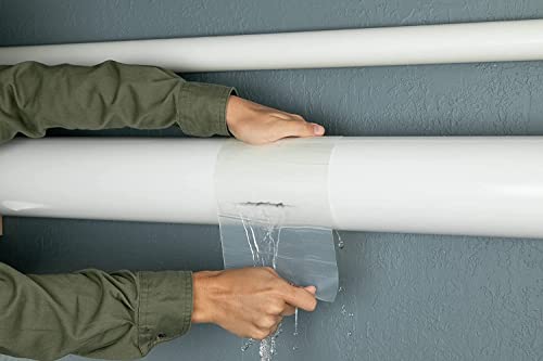 Flex Tape 4 in x 5 ft Clear 2-Pack Waterproof Tape