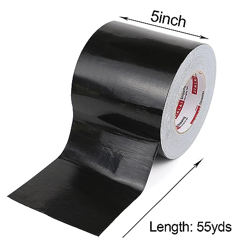 JIALAI HOME Heavy-Duty Black Duct Tape for Home Crafts