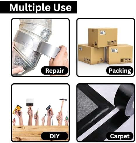 DOAY Black Duct Tape Ultimate Uses