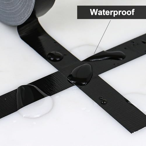 Black Duct Tape 1-Inch x 60-Yard Heavy-Duty