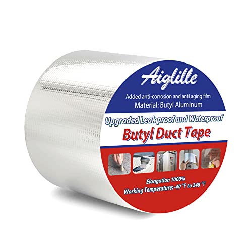 Aiglille Waterproof Butyl Tape 4 x 16 for leaks and RV repairs