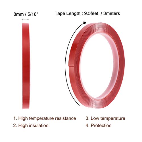 516 inch Double-Sided Acrylic Adhesive Tape for Screen Repair
