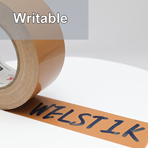 WELSTIK Duct Tape 2 Inch X 45 Yards Brown Waterproof