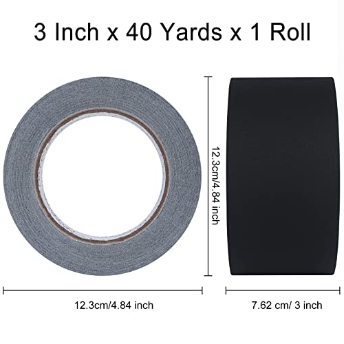 Gaffer Tape 3 Black Matte