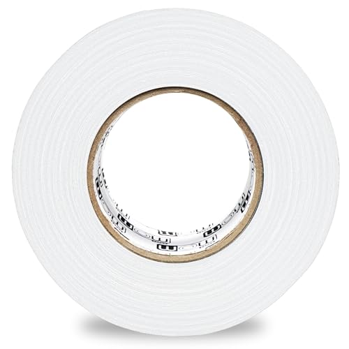Wow Gaffers Tape 2 Inch White - 50 Yards Pack of 6