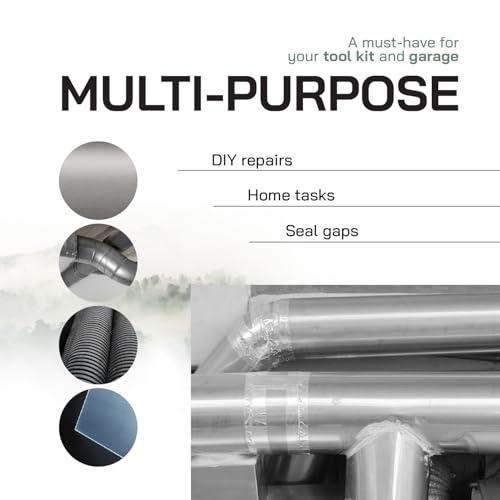 2 x 33 Ft Aluminum Adhesive Tape for DuctsHVAC Leaks