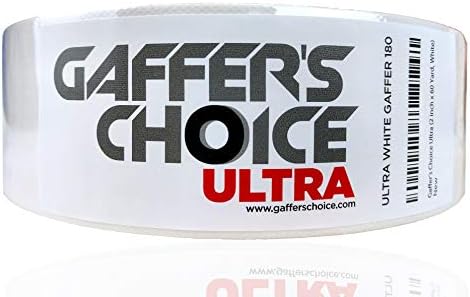 Unbeatable Gaffers Choice Ultra 2-Inch x 60-Yard White Gaffer Tape