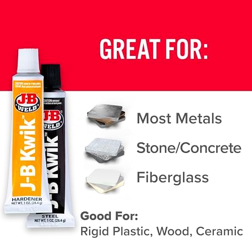 J-B Weld KwikWeld Quick Setting Steel Reinforced Epoxy - Dark Grey