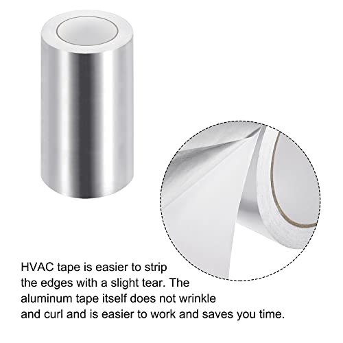 MECCANIXITYAluminum Foil Tape Durable 787inch x 50Yard HVAC Ductwork Solution