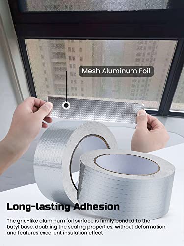 Lichamp Aluminum Butyl Tape Waterproof and Durable forRVs and Outdoors