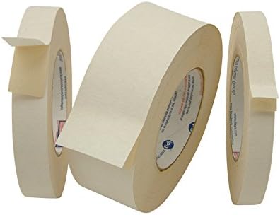 Intertape 591 Double Sided Flat-Back Paper Tape 1 x 36yd Beige
