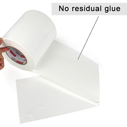 6 Heavy Duty White Duct Tape Waterproof UV Resistant