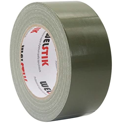 Pro Heavy Duty Duct Tape - Olive Green 2inx45ft Flame Retardant