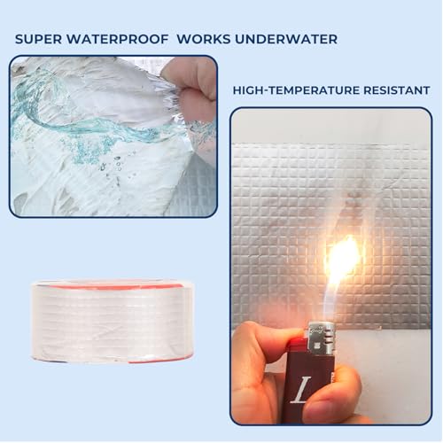 Waterproof Aluminum Butyl Tape for leak repair durability