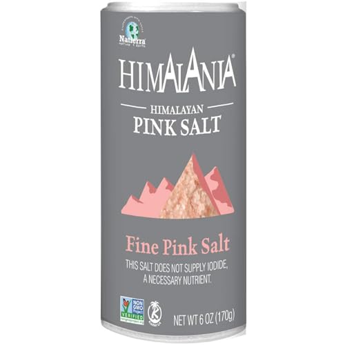 Natierra Himalania Fine Pink Salt Shaker