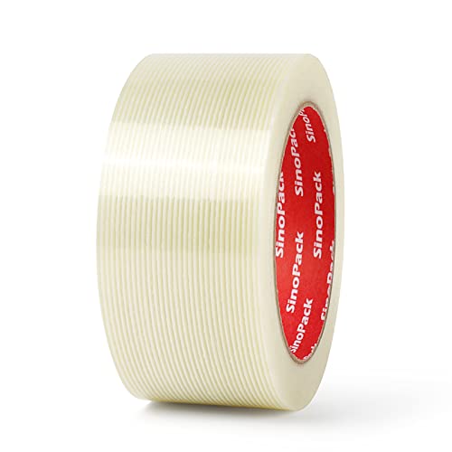 SinoPack Filament Strapping Tape 3-Pack 55 Mil x 2 In