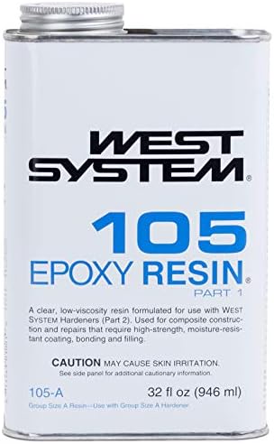 West System 105-A Epoxy Resin Clear