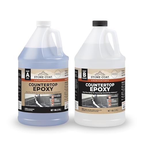 Stone Coat Countertops Epoxy Resin Kit for Kitchens Counters More