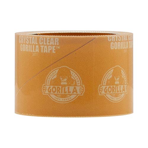 Gorilla Crystal Clear Duct Tape 188 x 5 yd Pack of 1