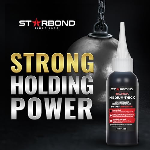 Starbond Black Medium-Thick CA Glue
