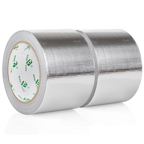 BOMEI PACK Adhesive Aluminum Foil Heat Shield Tape Barrier