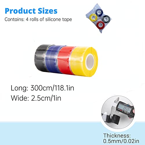 Multi-Purpose Silicone Tape for Gym Hose and Tool Repair