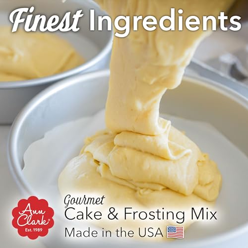 Ann Clark Gourmet Yellow Cake Chocolate Mousse Frosting Mix
