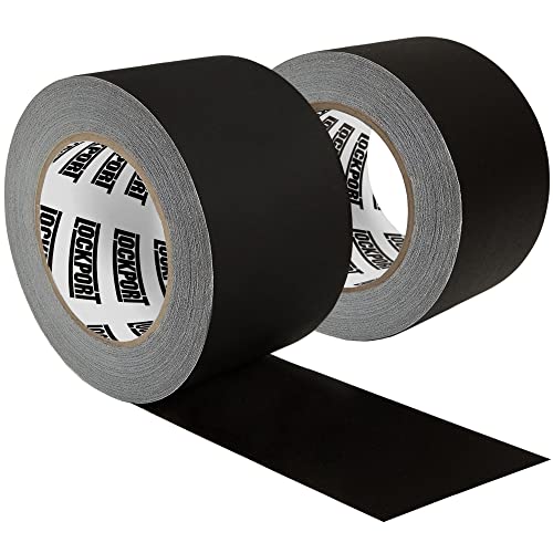 Lockport Black Gaffers Tape - 2 Pack