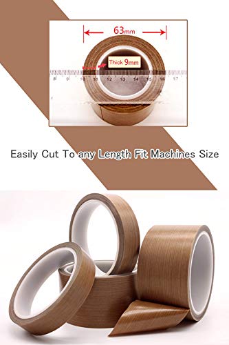 DY2ten PTFE Coated Fiberglass Teflon Tape