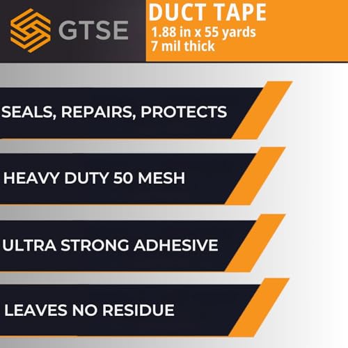 GTSE Red Duct Tape 2 x 55yd Heavy Duty