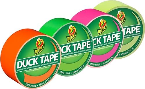 Duck Tape Neon Colors for Crafts DIY